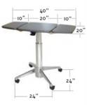 Sit to Stand Adjustable Tables