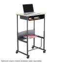 Safco - AlphaBetter® Height-Adjustable Desk, 36 x 24”, Premium or Dry Erase Top - Image 2