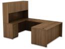 Desks - U-Shape Desks - Lorell - Lorell Chateau Series Economical U Shaped Desk 