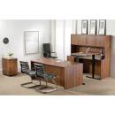 Lorell Chateau Series Ergonomic U Shaped Desk | Office Suite