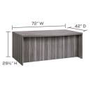 Safco - Safco Aberdeen 72"W Bowfront Desk - Image 4