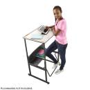 Safco - AlphaBetter® Height-Adjustable Desk, 36 x 24”, Premium or Dry Erase Top - Image 4