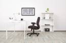 Office Star - MID BACK 2-TO-1 SYNCHRO TILT CHAIR WITH 2 -WAY ADJUSTABLE SOFT PADDED ARMS - Image 3