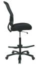 Office Star - Big Man's Dark AirGrid® Back with Black Mesh Seat Double Layer Seat  Drafting Chair - Image 4