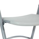 Office Star - Curved Molded Folding Resin Chair PC02 (four pack) - Image 5