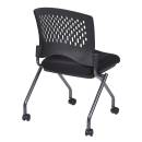Office Star - Deluxe Armless Folding Chair with ProGrid Back (2 Pack) - Image 2