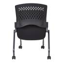 Office Star - Deluxe Armless Folding Chair with ProGrid Back (2 Pack) - Image 5