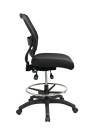Office Star - Deluxe Ergonomic AirGrid® Back Drafting Chair with Mesh Seat - Image 4