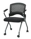 Office Star - Deluxe Folding Chair with ProGrid Back and Arms (2 Pack) - Image 5