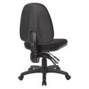 Office Star - Dual Function Ergonomic Chair with Adjustable Back Height. - Image 2