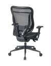 Office Star - Executive High Back Chair with Breathable Mesh Seat and Back with Gunmetal Finish Angled Base - Image 3