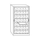 Filing  - Medical Filing Cabinets - Safco - File Harbor, 7-Tier, Pull-Out Reference Shelf, 48" W x 83" H