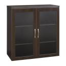 Storage Cabinets - Wood Storage Cabinets - Safco - Aberdeen® Series Glass Display Cabinet