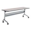 Tables - Training Tables - Safco - Flip-N-Go® 24 x 72" Rectangular Training Table, LPL