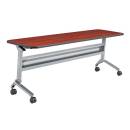 Safco - Flip-N-Go® 24 x 72" Rectangular Training Table, LPL - Image 2