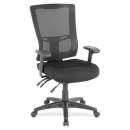 Seating - Task Seating - Lorell -  Lorell High-Back Mesh Chair