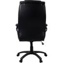 Lorell - Lorell Black Base High-back Leather Chair - Image 3