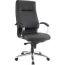 Seating - Task Seating - Lorell - Lorell Modern Executive High-back Leather Chair