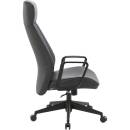Lorell - Lorell High-Back Bonded Leather Chair - Image 5