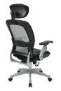 Office Star - Space Seating Professional 36 Series: Light AirGrid Back Chair - Image 2