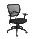 Office Star - PROFESSIONAL BLACK AIRGRID® BACK MANAGERS CHAIR - Image 3