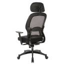 Office Star - PROFESSIONAL DELUXE BLACK BREATHABLE MESH BACK CHAIR - Image 3