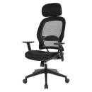 Office Star - Professional AirGrid® Back and Mesh Seat Chair with Adjustable Headrest - Image 2