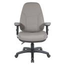 Office Star - DELUXE MULTI FUNCTION HIGH BACK BLACK DILLON PU CHAIR - Image 7