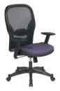 Office Star - Professional AirGrid® Mesh Back and Fabric Seat Manager's Chair - Image 6