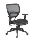 Office Star - Black AirGrid® Seat and Back Deluxe Task Chair - Image 1