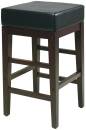Office Star - OSP Designs Metro Collection 25" Square Barstool With Espresso Base - Image 2