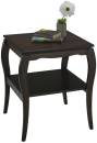 OSP Designs Brighton Collection End Table with Shelf