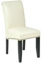 Office Star - OSP Designs Traditional Parsons Dining Chair in Eco Leather - Image 1