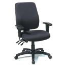 Office Star - High Back Dual function Ergonomic Chair with Ratchet Back Height Adjustment with Arms. - Image 1