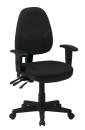 Dual Function Ergonomic Chair with Adjustable Back Height and Adjustable Arms.