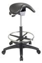 Seating - Drafting & Stools - Office Star - Backless Stool with Saddle Seat