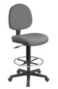 Seating - Drafting & Stools - Office Star - Office Star - Intermediate Height Lumbar Support Drafting Chair