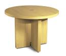 Mayline - Mayline Aberdeen Series 42" Round Conference Table - Image 3