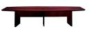 Mayline - Mayline Corsica Series 14ft Boat-Shaped Conference Table - Image 1