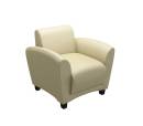 Seating - Mayline - Santa Cruz Lounge Series Leather Chair