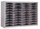 Mailflow Systems Sorter, Closed Back; 28 Sorting Pockets 15”D without Plexi Doors