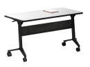 Tables - Training Tables - Mayline - Mayline Flip-N-Go 48x18 Rectangular Training Table